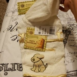 AKC Puppy Bath Robe